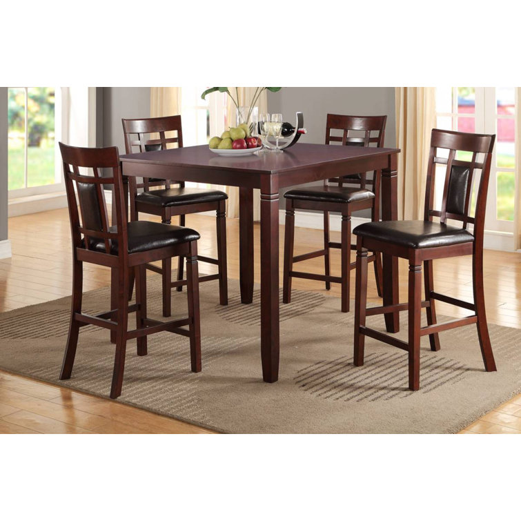 Poundex 5 deals piece dining set